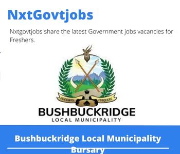 Bushbuckridge Local Municipality Bursary 2023 Closing Date 31 Mar 2023