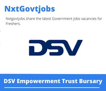 DSV Empowerment Trust Bursary