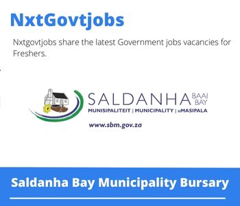 Saldanha Bay Municipality Bursary 2023 Closing Date 31 Mar 2023