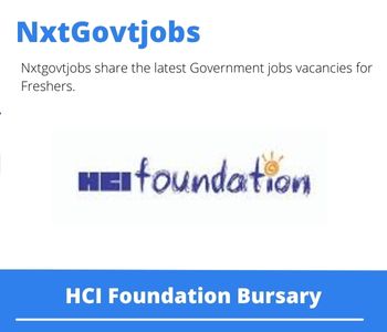 HCI Foundation Bursary