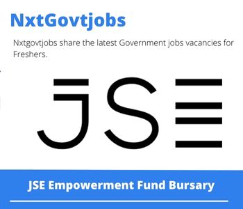 JSE Empowerment Fund Bursary 2023 Closing Date 31 Mar 2023