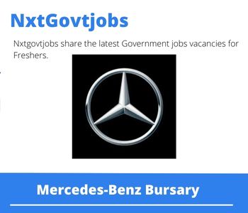 Mercedes-Benz Bursary 2023 Closing Date 31 Mar 2023