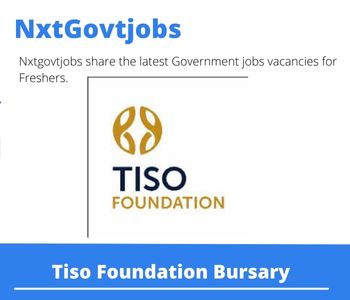 Tiso Foundation Bursary 2023 Closing Date 31 Mar 2023