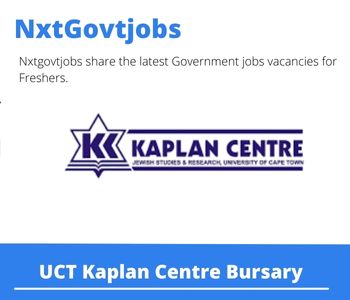 UCT Kaplan Centre Bursary