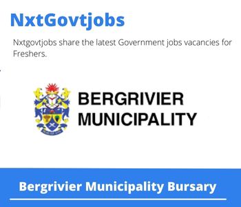 Bergrivier Municipality Bursary 2023 Closing Date 31 Mar 2023