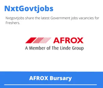 AFROX Bursary