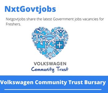 Volkswagen Community Trust Bursary 2023 Closing Date 31 Mar 2023