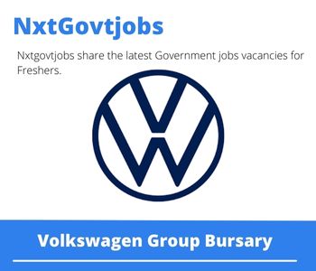Volkswagen Group Bursary 2023 Closing Date 31 Mar 2023