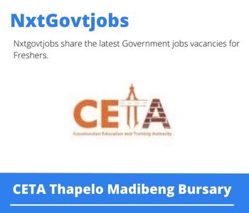 CETA Thapelo Madibeng Bursary