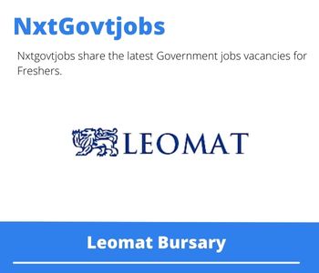 Leomat Bursary 2023 Closing Date 31 Mar 2023