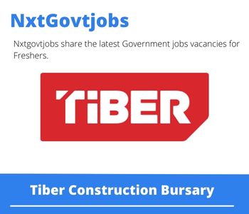Tiber Construction Bursary 2023 Closing Date 31 Mar 2023