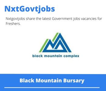 Black Mountain Bursary