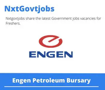 Engen Petroleum Bursary 2023 Closing Date 31 Mar 2023