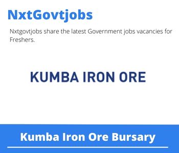 Kumba Iron Ore Bursary 2023 Closing Date 31 Mar 2023