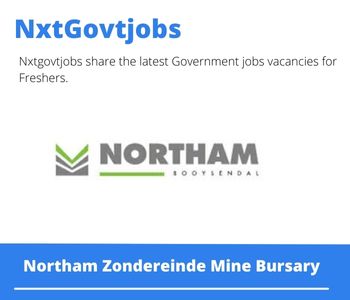 Northam Zondereinde Mine Bursary 2023 Closing Date 31 Mar 2023