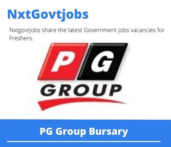 PG Group Bursary 2023 Closing Date 31 Mar 2023