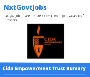 Cida Empowerment Trust Bursary 2023 Closing Date 31 Mar 2023